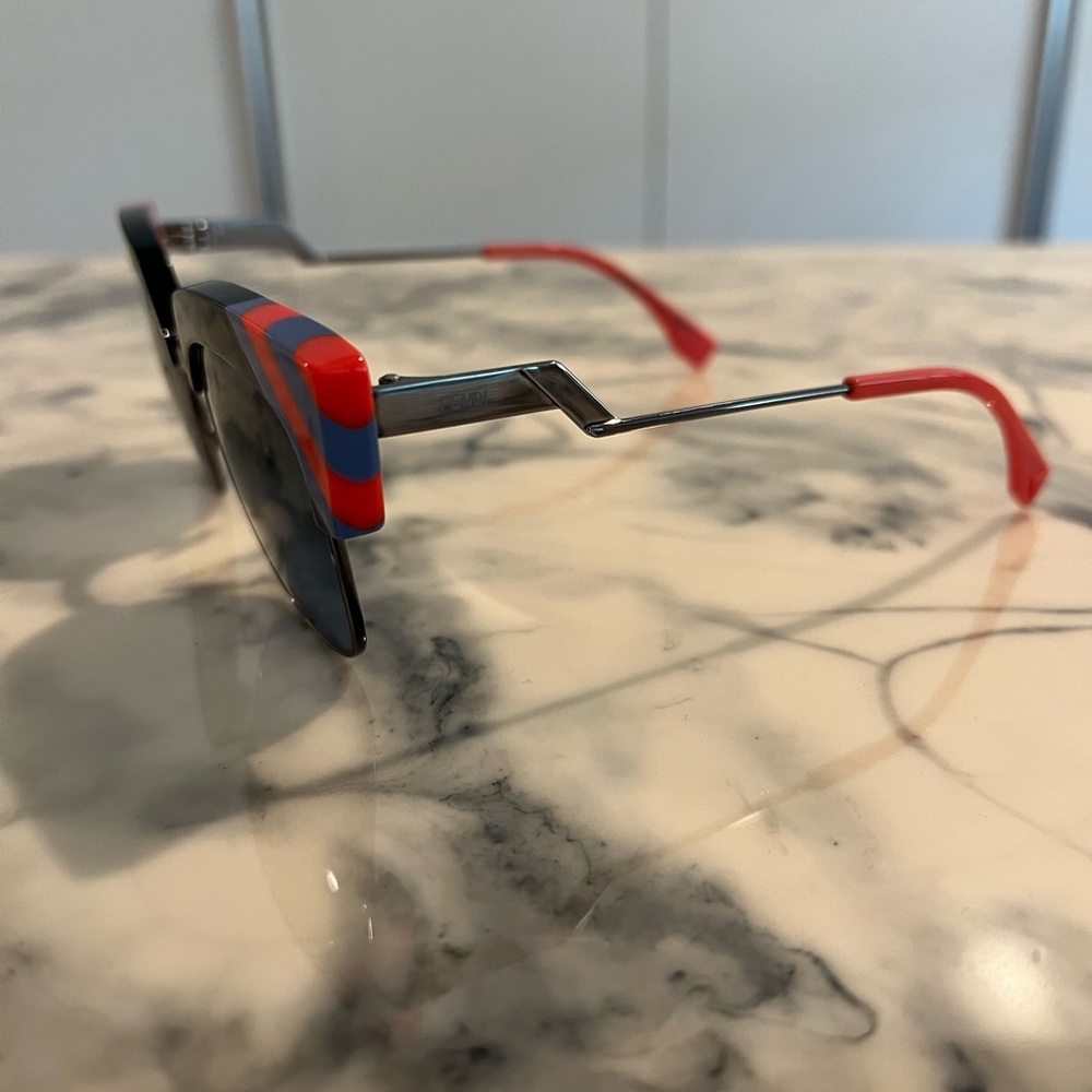 Fendi ff 0241/S blue and red sunglasses